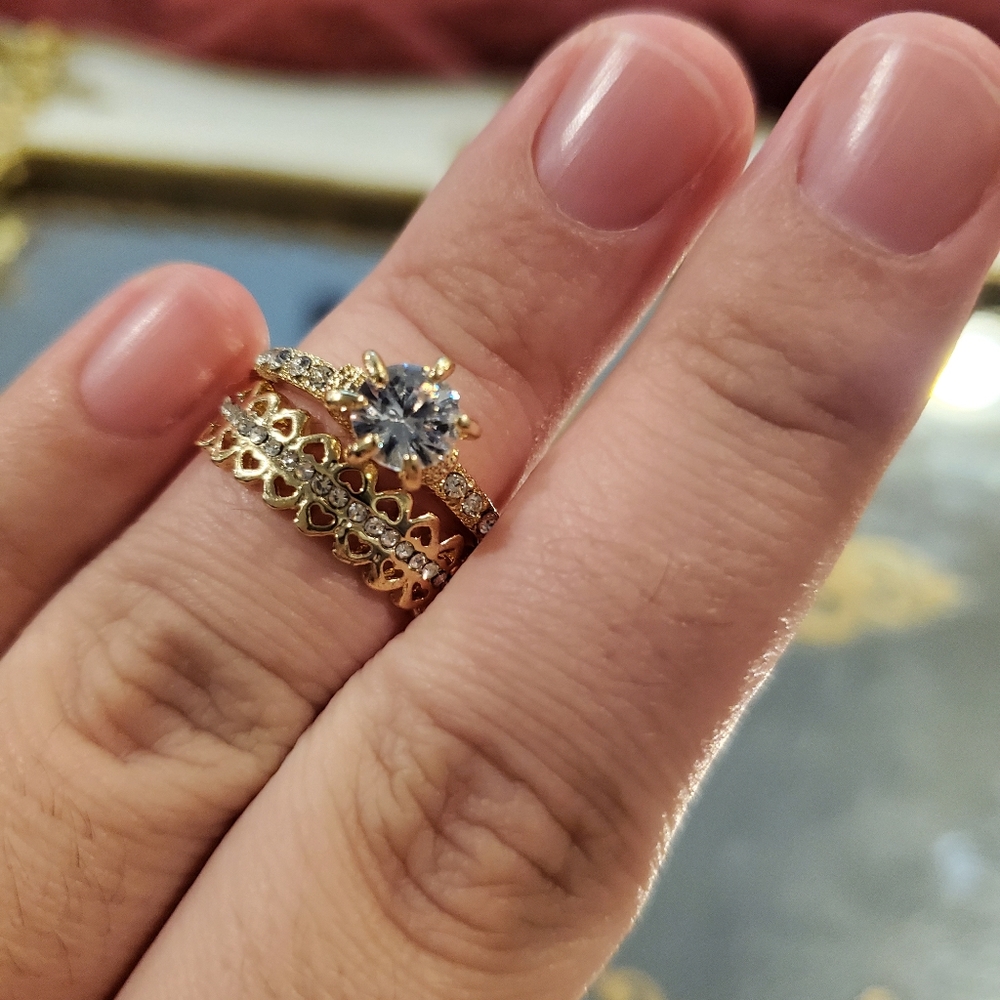 👑lace ring set - Picture 2 of 5